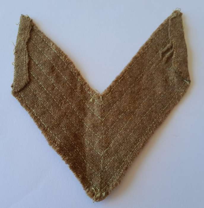 WW2 SA Airforce Sergeant`s Stripes.