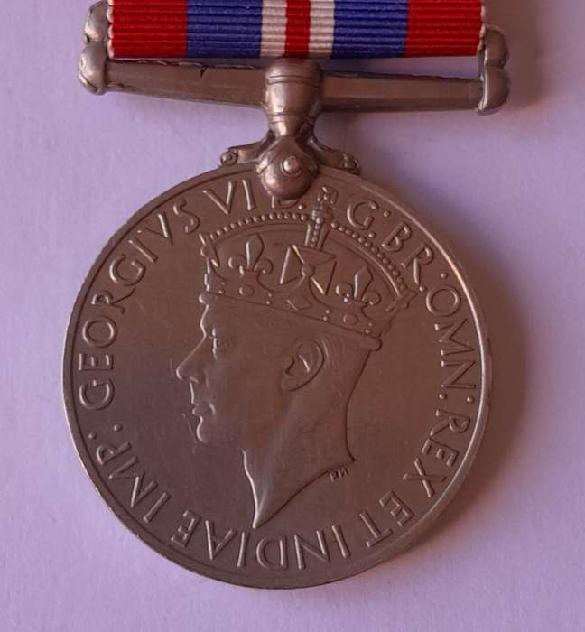 WW2 War Medal 1939-1945 To `N30859 F. Mafa`.
