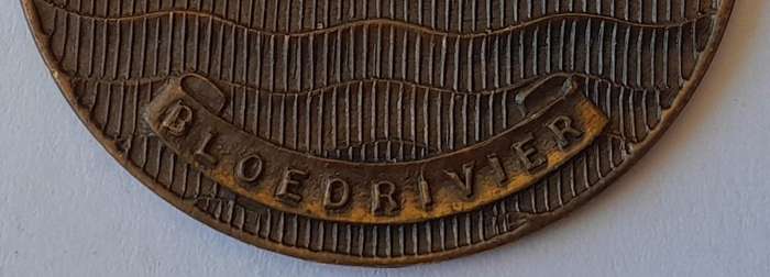 Rare Bloed Rivier (Blood River) 1838 Medal. Issued 1971 For Monument Unveiling.