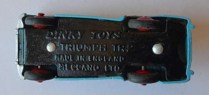 Vintage Dinky Toys Triumph TR2 by Meccano