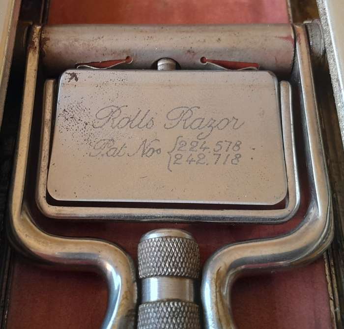 Vintage Rolls Razor Set. Hone, Strop And Shave All-In-One Kit.