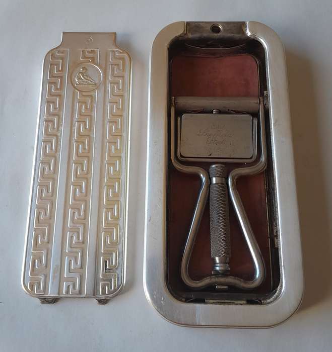 Vintage Rolls Razor Set. Hone, Strop And Shave All-In-One Kit.