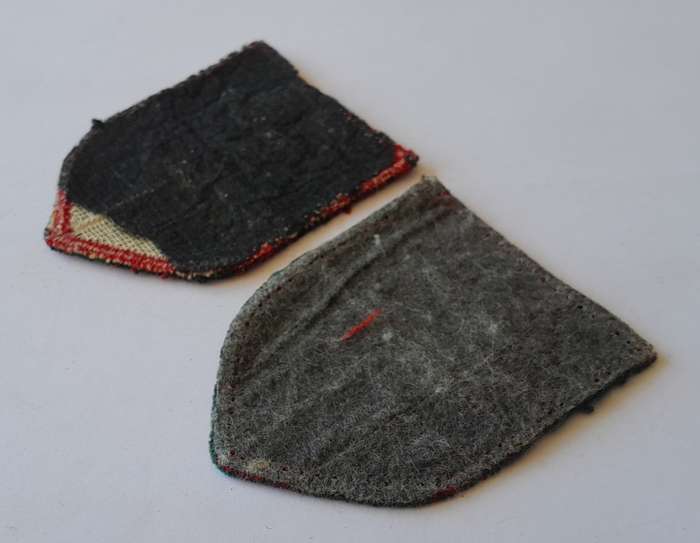 Pair Rhodesian Army Patches (Facing). Bush War (1970`s).