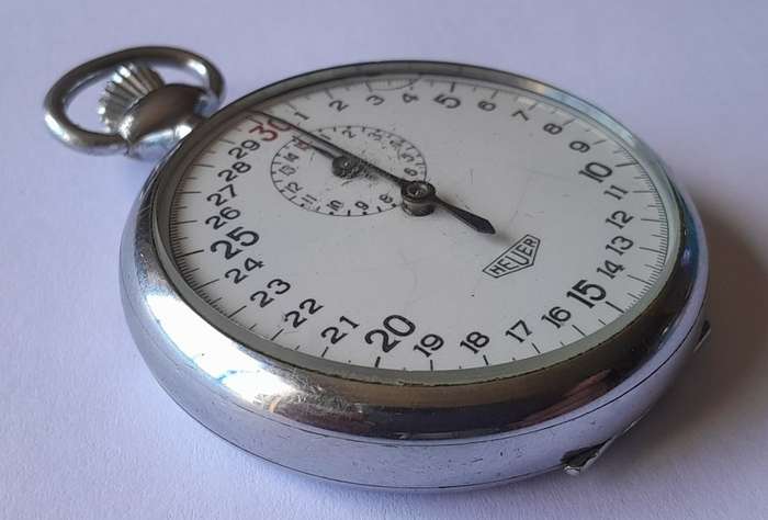 Vintage Tag Heuer Stopwatch. Working 100%. Please See Description.