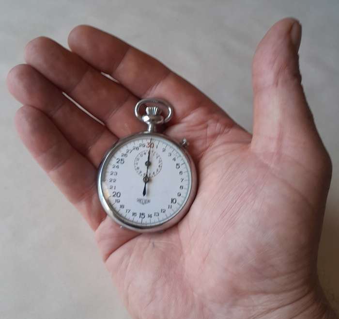 Vintage Tag Heuer Stopwatch. Working 100%. Please See Description.