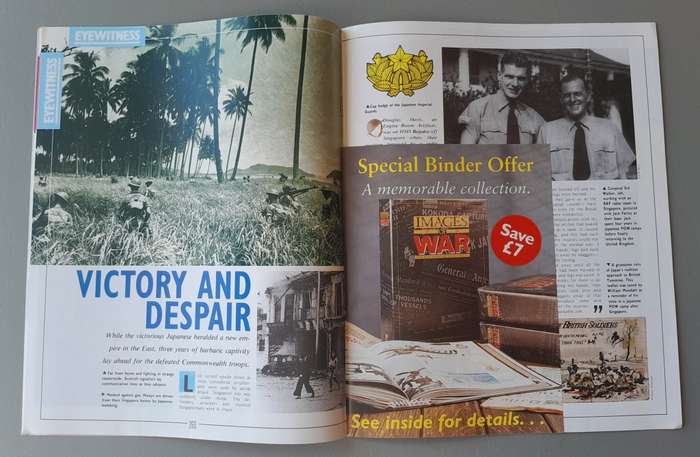 WW2 "Images Of War" Issue 10 (Singapore) With Campaign Map And Newspaper Copy.