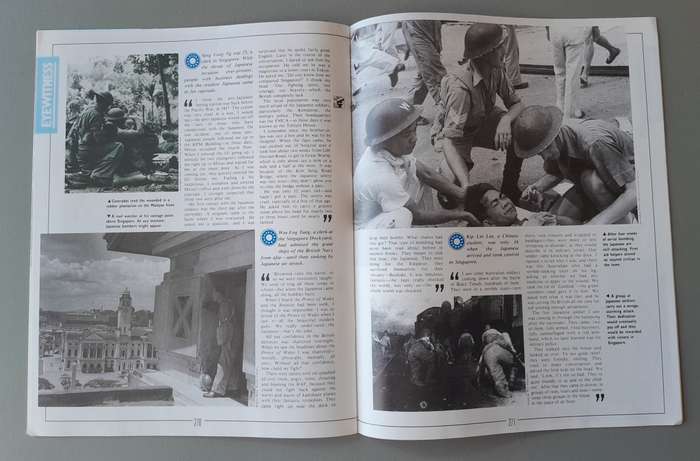 WW2 "Images Of War" Issue 10 (Singapore) With Campaign Map And Newspaper Copy.