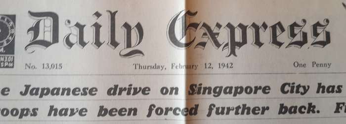 WW2 "Images Of War" Issue 10 (Singapore) With Campaign Map And Newspaper Copy.