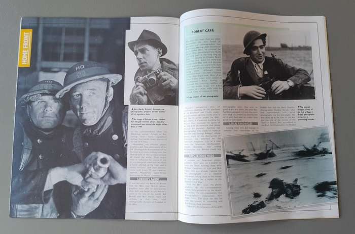 WW2 "Images Of War" Issue 12 (Coral Sea & Midway) With Campaign Map And Newspaper Copy.