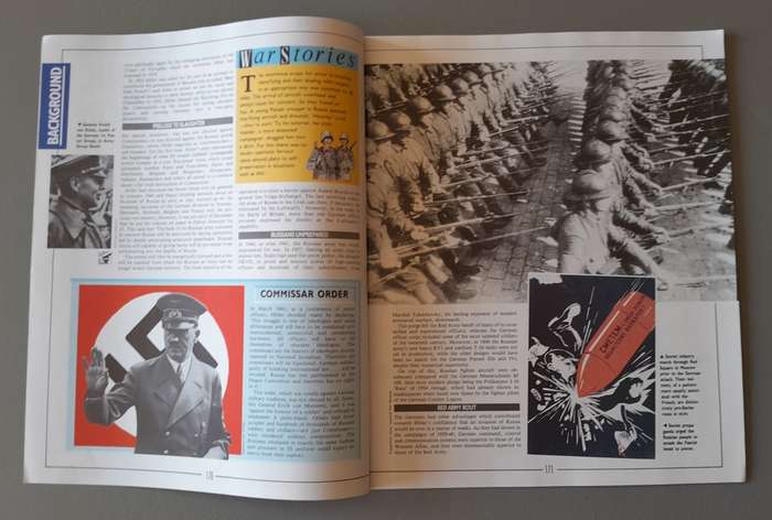 WW2 "Images Of War" Issue 7 (Russia) With Campaign Map And Newspaper Copy.