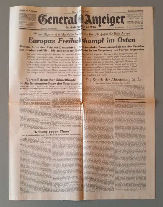 WW2 "Images Of War" Issue 7 (Russia) With Campaign Map And Newspaper Copy.