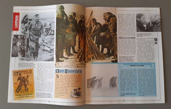 WW2 "Images Of War" Issue 8 (Moscow) With Campaign Map And Newspaper Copy.
