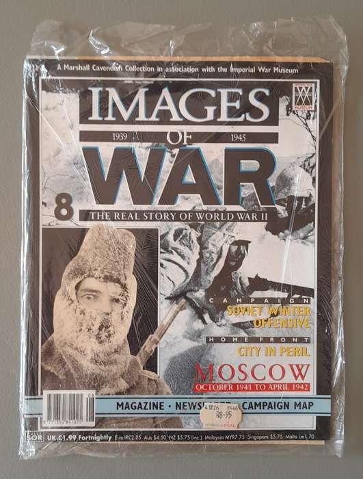 WW2 "Images Of War" Issue 8 (Moscow) With Campaign Map And Newspaper Copy.