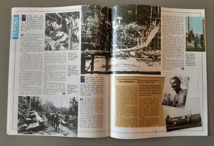 WW2 "Images Of War" Issue 16 (New Guinea) With Campaign Map And Newspaper Copy.