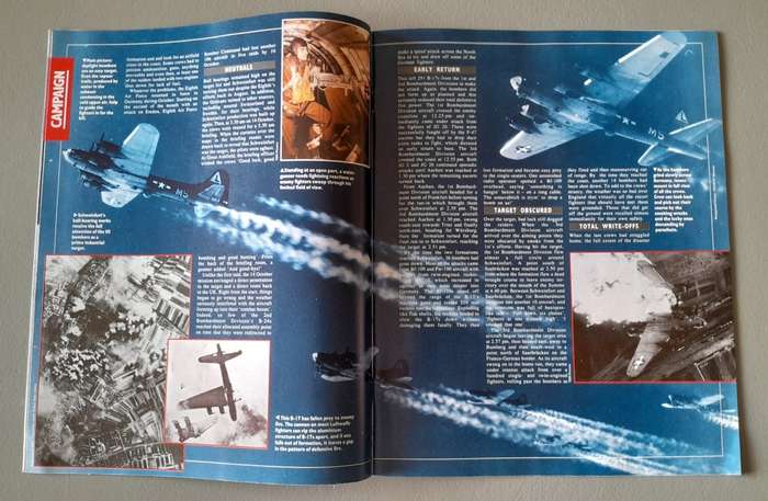 WW2 "Images Of War" Issue 26 (US Air Force) With Campaign Map And Newspaper Copy.