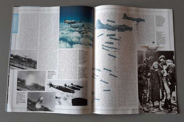 WW2 "Images Of War" Issue 26 (US Air Force) With Campaign Map And Newspaper Copy.