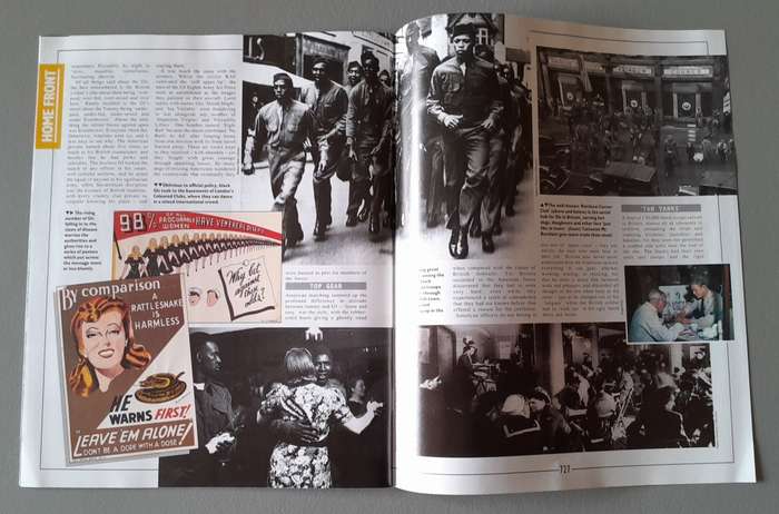 WW2 "Images Of War" Issue 26 (US Air Force) With Campaign Map And Newspaper Copy.