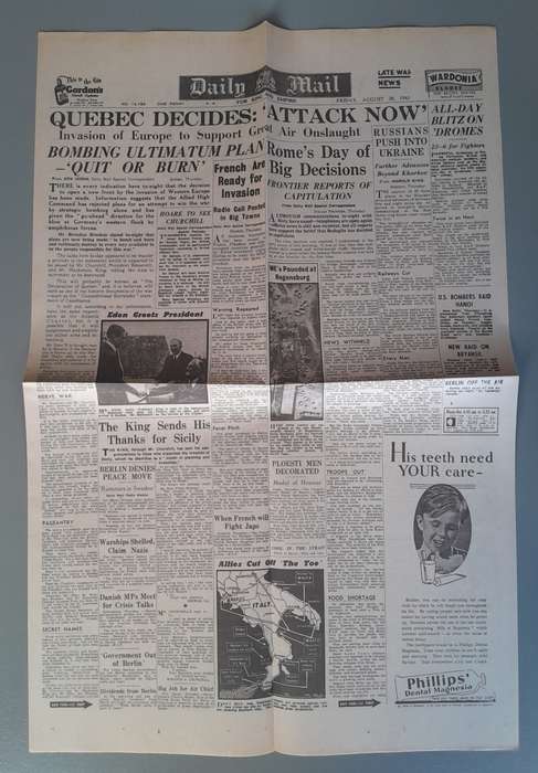 WW2 "Images Of War" Issue 26 (US Air Force) With Campaign Map And Newspaper Copy.
