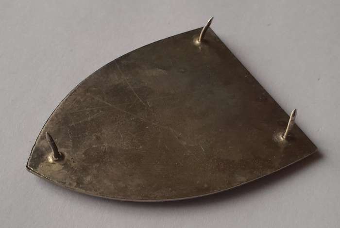 SADF 4 Vehicle Reserve Park (4VRP) Unit Shoulder Flash.  All Pins Intact.