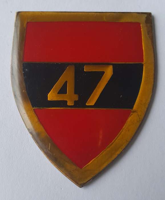 SADF 47 Survey Squadron Shoulder Flash.  No Pins.