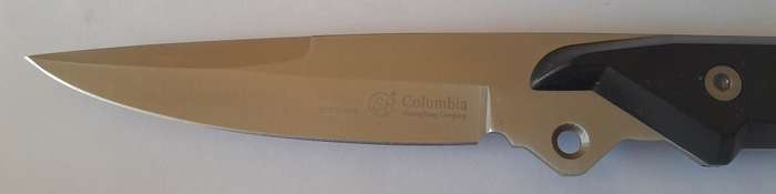U.S.A. Saber ShuangRong Company Hunting Knife with Sheath.  23.5cm