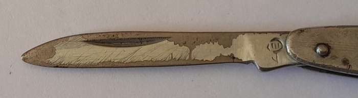 Vintage Mini Pocket Knife.  10cm.