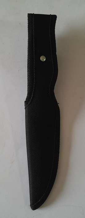 U.S.A. Saber ShuangRong Company Hunting Knife with Sheath.  23.5cm