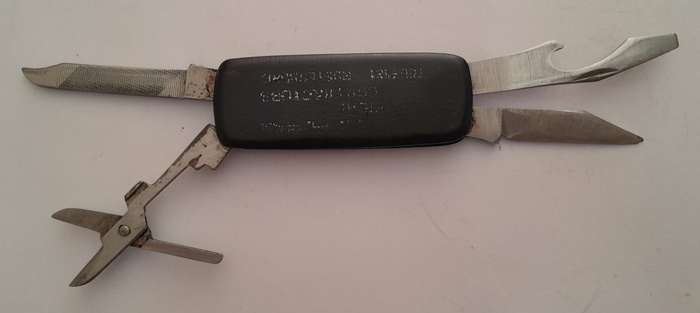 1970's Advertising Multi-Tool Pocket Knife.
