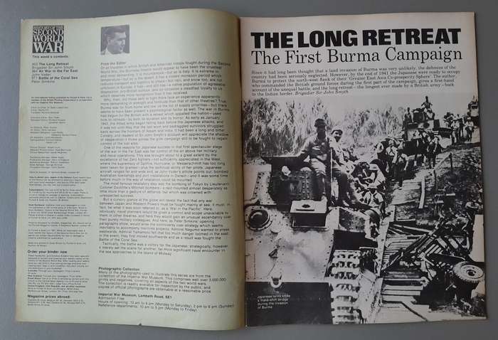 Vintage Purnell's "History Of The Second World War".  Banzai.