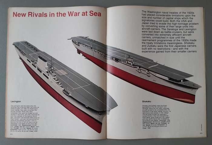 Vintage Purnell's "History Of The Second World War".  Banzai.