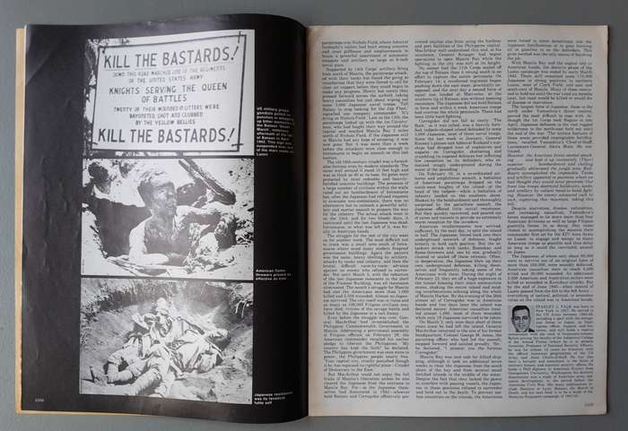 Vintage Purnell's "History Of The Second World War".  Iwo Jima.