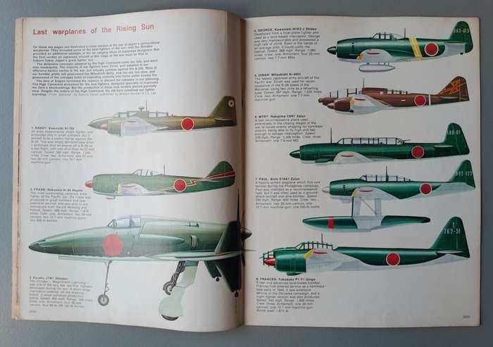 Vintage Purnell's "History Of The Second World War".  Fire Raids on Japan.