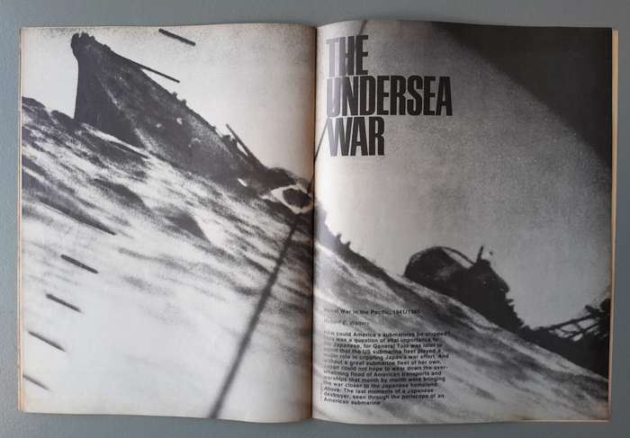 Vintage Purnell's "History Of The Second World War".  Fire Raids on Japan.