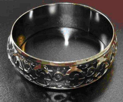 Openwork Filigree Bangle
