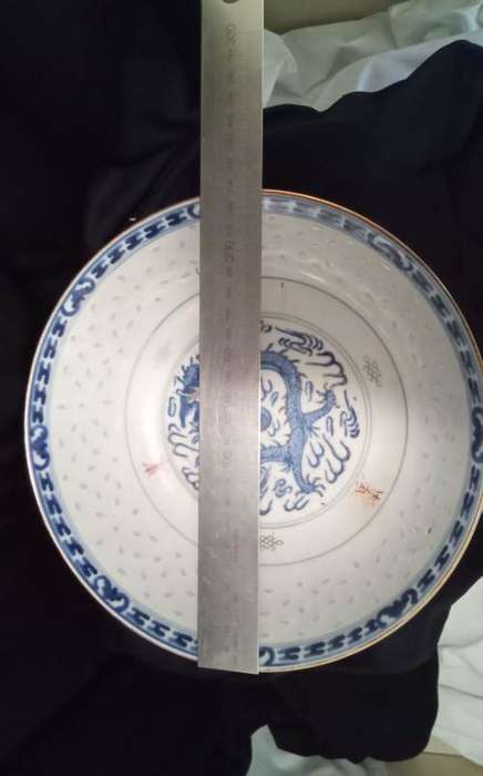 Vintage Chinese Rice bowl set with spoons