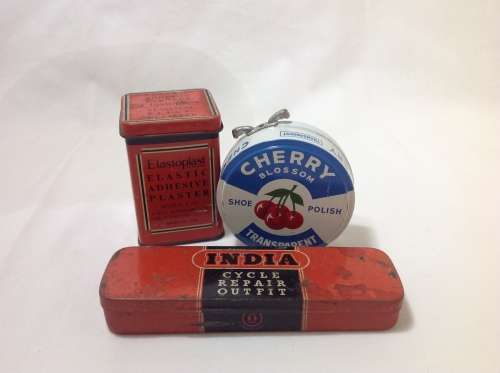 Three stunning vintage and very collectible tins
