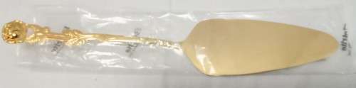 Eetrite 24k gold plated cake lifter in excellent condition