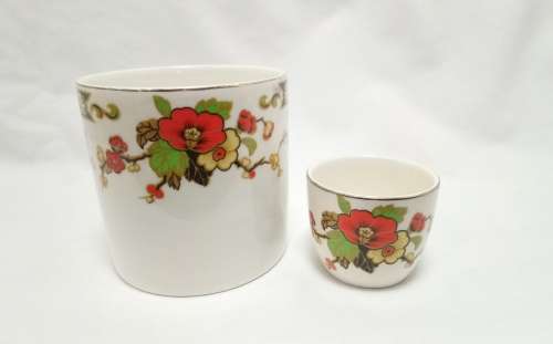 Two Alfred Meakin `Avalon` cups