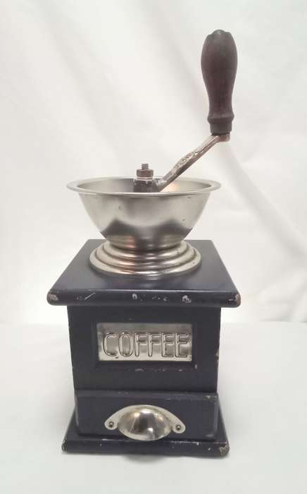 Vintage David Birch coffee grinder in excellent working condition