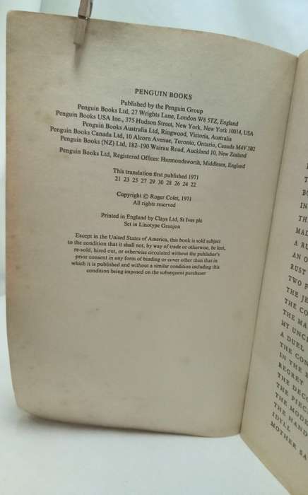 Selected Short stories of Guy de Maupassant