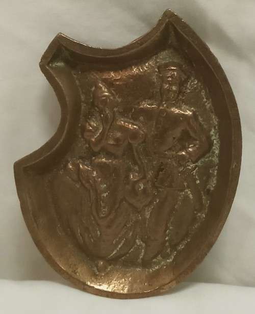 Lovely vintage brass ashtray