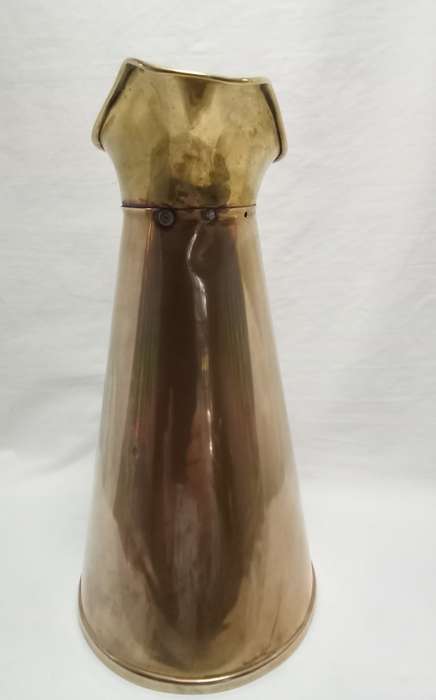 Stunning Joseph Sankey & Sons solid brass jug