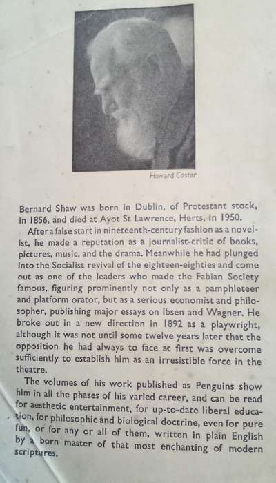 Plays Pleasant/Bernard Shaw
