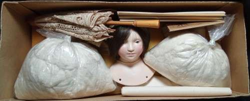 Bartholomina porcelain doll kit, Doll 12
