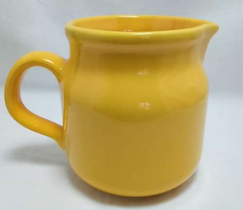 Gorgeous vintage Waechtersbach bright yellow ceramic jug