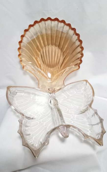 Two Lovely vintage candy dishes