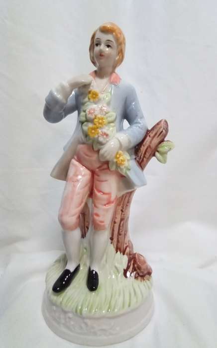 Attractive Vintage young man figurine