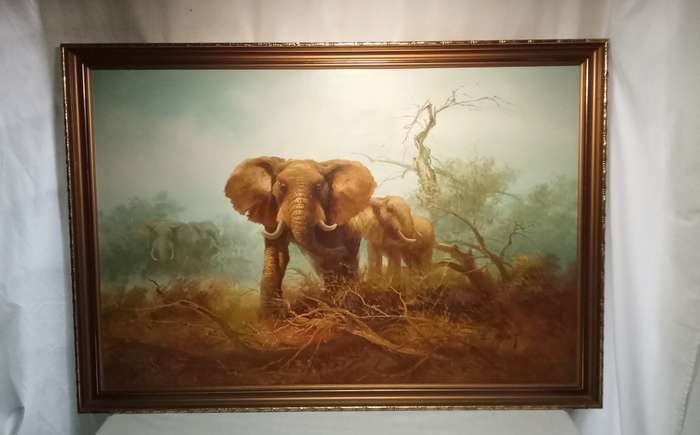Stunning original oil painting by J. Carley