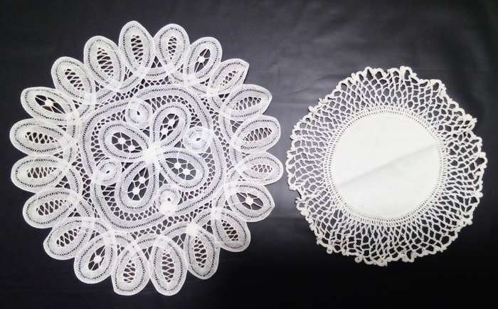Two Vintage doilies