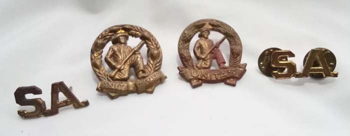 South Africa Skiet Commando badges/titles